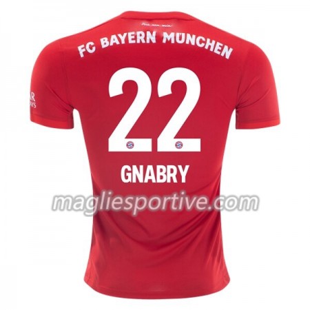 Completo Calcio Bayern Monaco Serge Gnabry 22 Divisa Prima 2019/2020